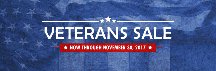 Veterans Sale 2017 all month long at Superior Floorcoverings & Kitchens