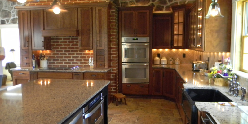 rustic custom kitchen – 08