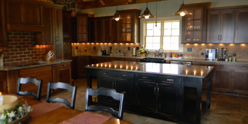 rustic custom kitchen – 11