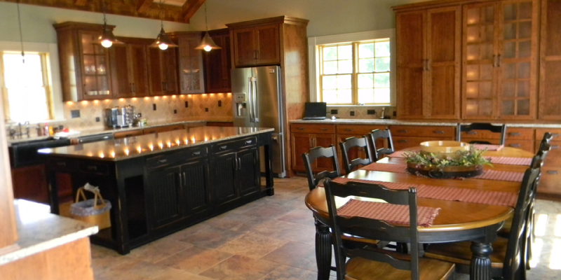 rustic custom kitchen – 20