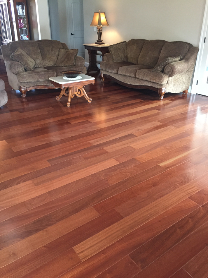 Hardwood Floor: African Sapelle