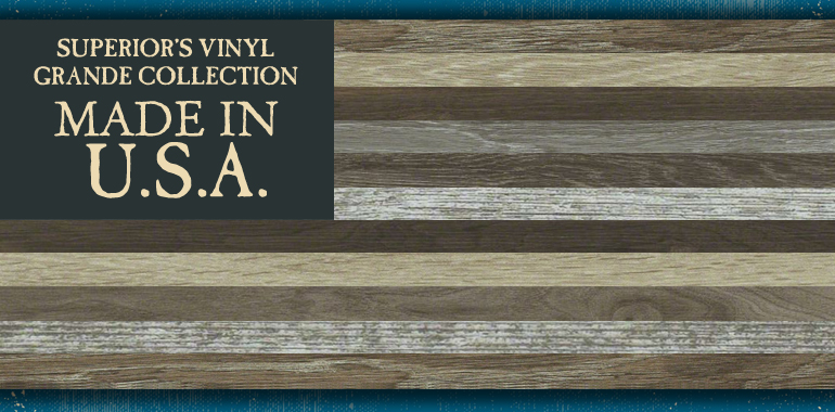 Superior’s Grande Collection of Luxury Vinyl Plank