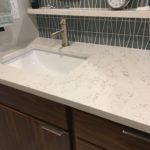 Mares Bathroom Remodel: Vanity - HanStone Quartz Countertop