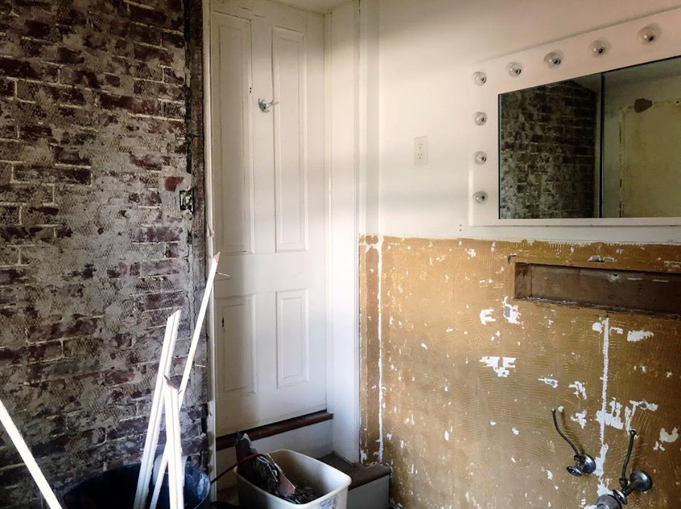 Henry's Master Bathroom Renovation Progress Pic
