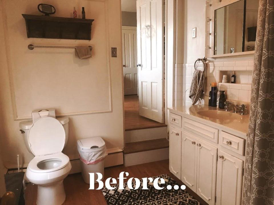 Henry's Master Bathroom Renovation Before