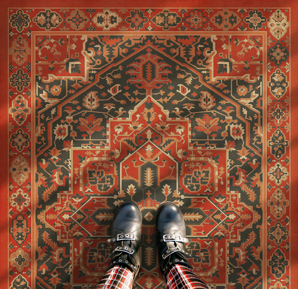 Spichers and Compnay - Vintage Vinyl Rugs - Persian Bazaar - Camelot Mordred